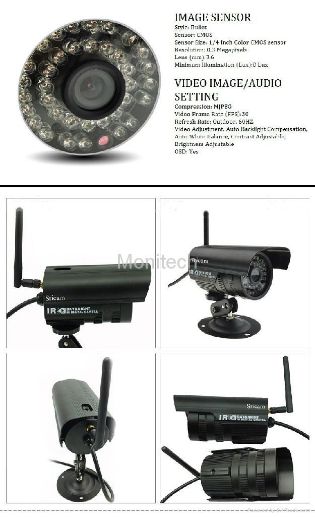 Plug&Play WiFi Outdoor Waterproof Wireless Network IP Camera, CCTV camera 5