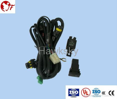 car switch wire harness auto lighting system  fog lamp switch 2