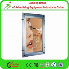 Customized Wall Mounted Slim Crystal Led Light Box