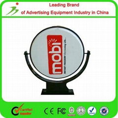 Outdoor Scrolling Advertising Truck Rolling Light Box