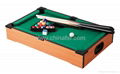 Mini Table Top Billiard Game Table Pool Table With Customized Sticker