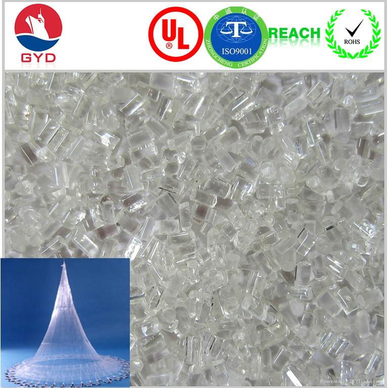 Transparent excellent properties PA12 resin nylon granule for finsh net