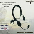 Waterproof Bone Conduction Hearing Pro Tactical Comms Headset