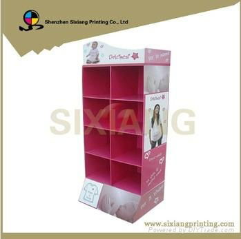 Custom Products Cardboard Counter Display Rack  