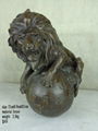 crafts lion  sculpture