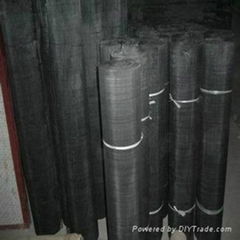 Black wire cloth