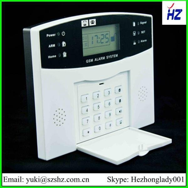 Wireless Intelligent home security GSM alarm system GSM-500 3