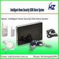 SMS and voice reminding GSM alarm system HZ-G1 Support Iphone/ Android Applicati 2