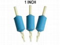 Best Sale Colorful Silicone Disposable Rubber grip tube 25mm Blue 1