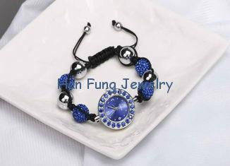 Sapphire Crystal Shamballa Watch Bracelets Wholesale Shamballa Bead Bracelet as 