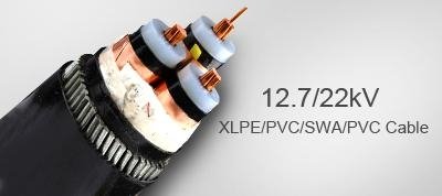12.7/22kV XLPE Cable