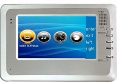 7'' color Video Door Phone with DVR Function