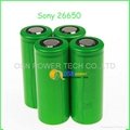 Sony Lithium ion 26650 3.7V 2600mah cell