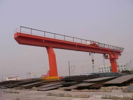 L single girder gantry crane 