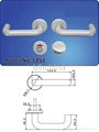 Universal Nylon Door Handle with 4 color option 