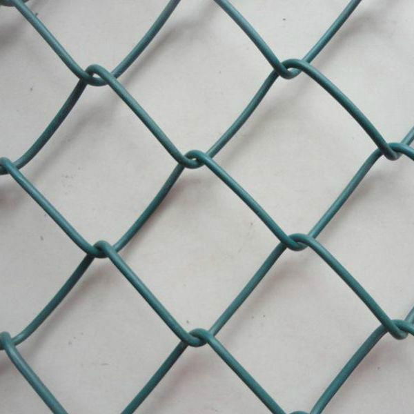 2014 Factory Powder Coated /  chain link fence panels sale    3