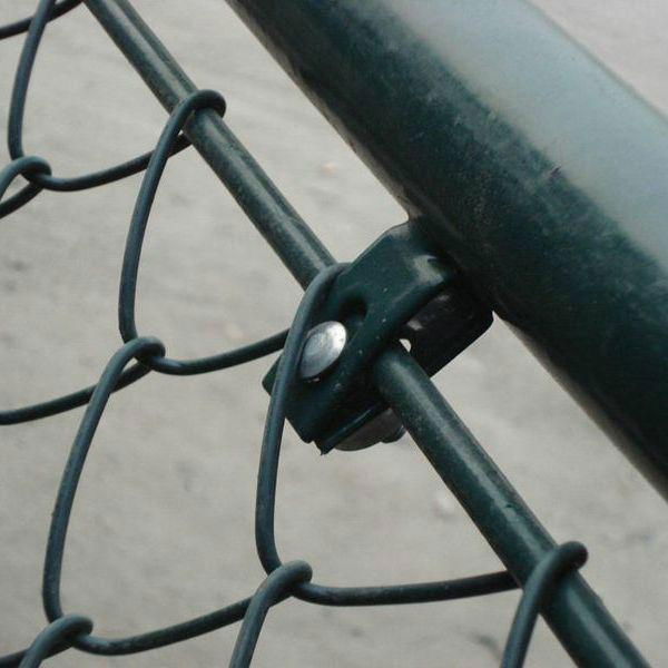 2014 Factory Powder Coated /  chain link fence panels sale    5