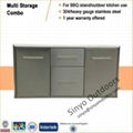 Luxury Stainless Steel Door & Drawer