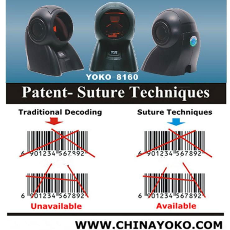 Omnidirectional Barcode Scanner with Decoding Species Richness and 20 Lines Scan 4