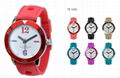 steel watch silicone watch quarz watch