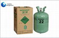 30LB Disposable Cylinder R22 Refrigerant Gas 75-45-6 / Residential AC Refrigeran