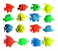 Plastic toy fish blocks water gun