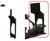 Racing Simulator Seat LCD SCREEN STAND and TV Stand 1