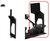 Racing Simulator Seat LCD SCREEN STAND and TV Stand