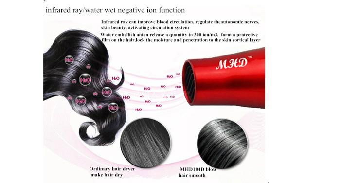 MHD-104D HAIR DRYER FREE SHIPPING 3