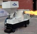 Biomass pellet burner