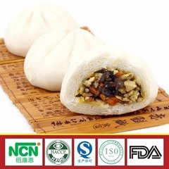 frozen steamed bun with carrot and fungus