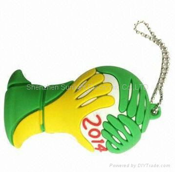 2014 new style World Cup USB Flash Drives 3