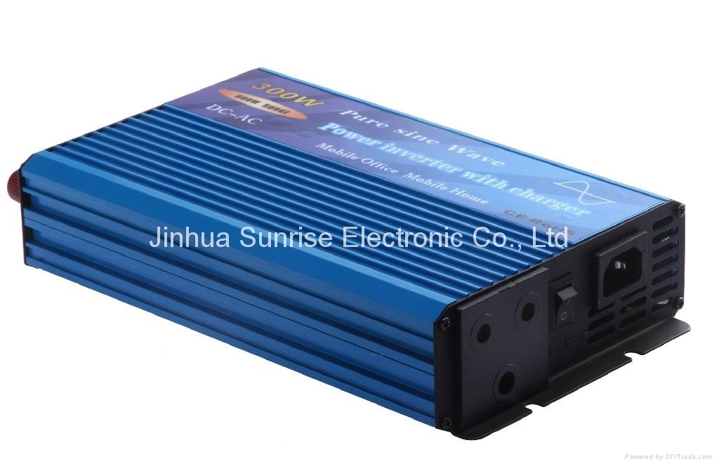 300W Pure Sine Wave Power Inverter with Charger and auto transfer switch 3
