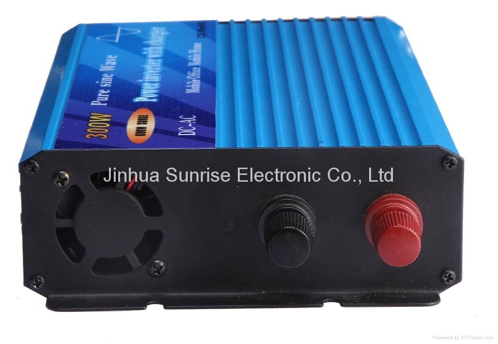 300W Pure Sine Wave Power Inverter with Charger and auto transfer switch 5