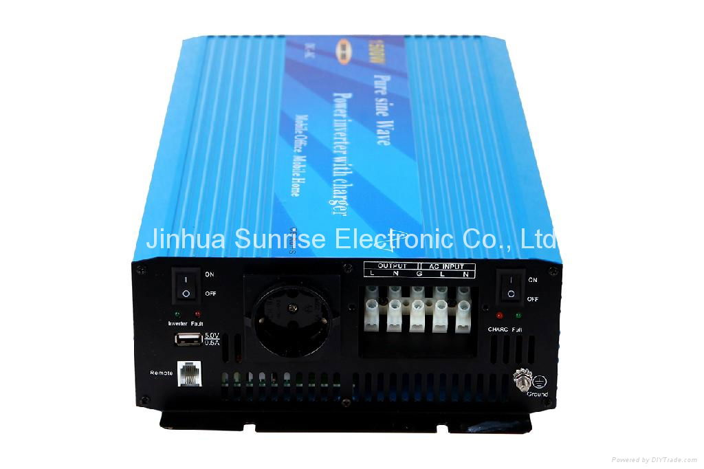 1500W Pure Sine Wave Power Inverter with Charger and auto transfer switch 4
