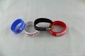 Bulk  cheap custom silicone wristband for promotion 3