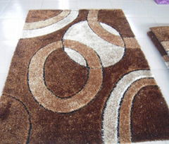 Commercial grade floor shaggy carpet underlay