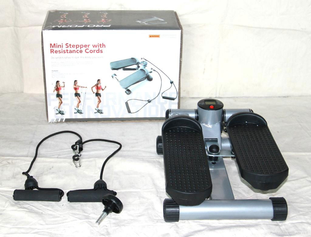 Hot sale fitness mini stepper  Fitness mini stepper with resistance cords 3