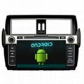 Android Car DVD Media Player TOYOTA Prado 2014 GPS Navigation Wifi 3G SWC 1080P