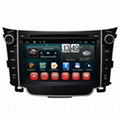 Android OS4.2 Car DVD Player HYUNDAI I30 GPS Navigation 3G Wifi Bluetooth SWC  2