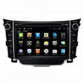 Android OS4.2 Car DVD Player HYUNDAI I30 GPS Navigation 3G Wifi Bluetooth SWC  3