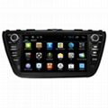 SUZUKI 2014 SX4 Android Car DVD GPS Bluetooth Hand-free ISDB-T DVB-T ATSC 1080P 2