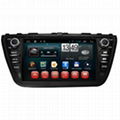 SUZUKI 2014 SX4 Android Car DVD GPS Bluetooth Hand-free ISDB-T DVB-T ATSC 1080P 3