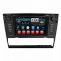 6-CD Virtual BMW 3 Car DVD Media Player GPS Navigation Wifi Touch Screen 1080P   2