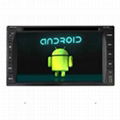 Android Car GPS Wifi 3G Navigation Univerdal Car DVD BT TV SWC Double Din 1080P  1