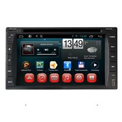 Android Car GPS Wifi 3G Navigation Univerdal Car DVD BT TV SWC Double Din 1080P  2