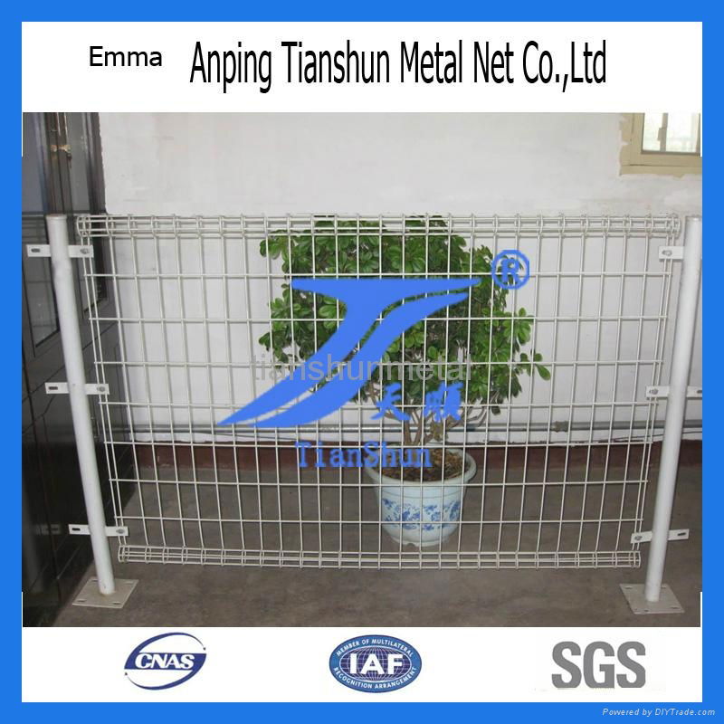 PVC Coated Double Loop Wire Mesh Fence