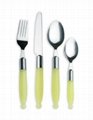 Stainless Steel Cutlery With Plastic