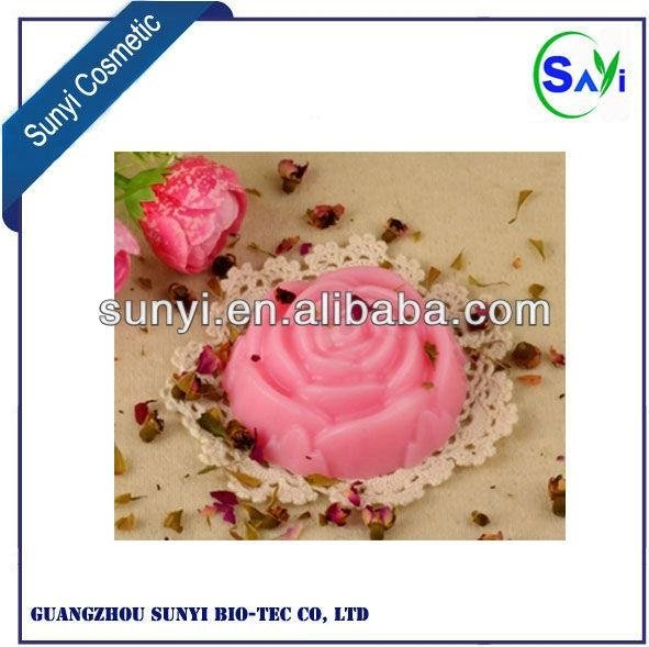 Wedding Favor and Festival gift Natural Rose Flower Essential Oil Beauty Soap   