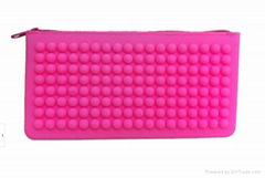 silicone zipper pouch